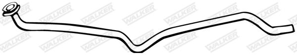 WALKER 01784 Exhaust Pipe