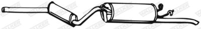 Rear Muffler WALKER 01882