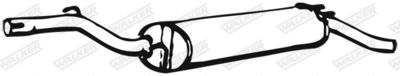 Rear Muffler WALKER 01913