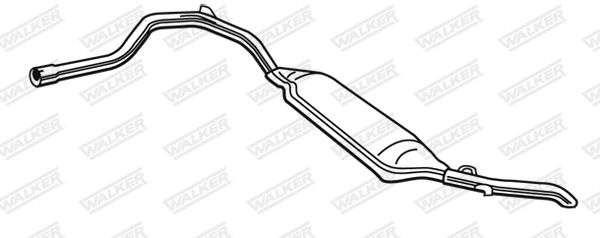 WALKER 02130 Rear Muffler