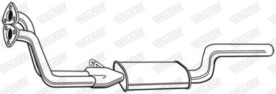 Front Muffler WALKER 02173