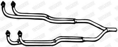 Exhaust Pipe WALKER 02176