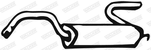 WALKER 02179 Rear Muffler