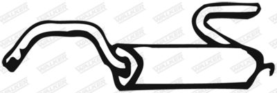 Rear Muffler WALKER 02179