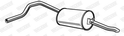 Rear Muffler WALKER 02188