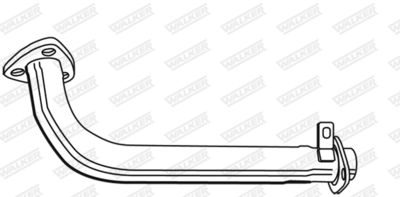 Exhaust Pipe WALKER 02195