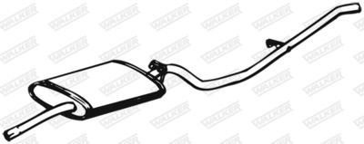 Rear Muffler WALKER 02201
