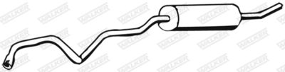 Rear Muffler WALKER 02416