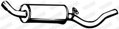 Rear Muffler WALKER 02506