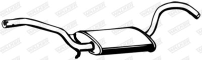Centre Muffler WALKER 02509