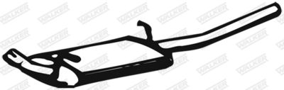 Rear Muffler WALKER 02516