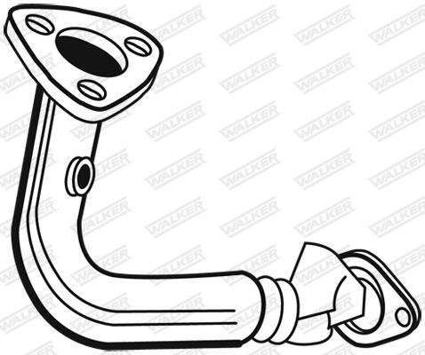 WALKER 02621 Exhaust Pipe
