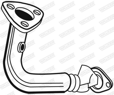 Exhaust Pipe WALKER 02621