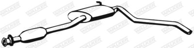 Centre Muffler WALKER 02666