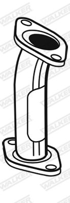 Exhaust Pipe WALKER 02746