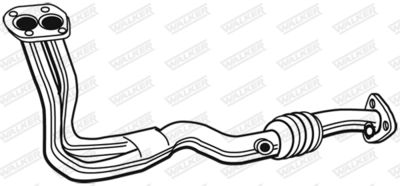 Exhaust Pipe WALKER 02783