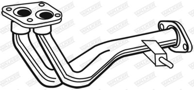 Exhaust Pipe WALKER 02798