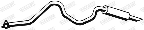WALKER 02832 Rear Muffler