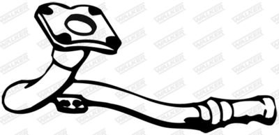 Exhaust Pipe WALKER 02898