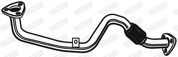 WALKER 02919 Exhaust Pipe