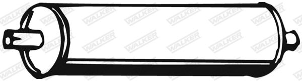 WALKER 02924 Centre Muffler