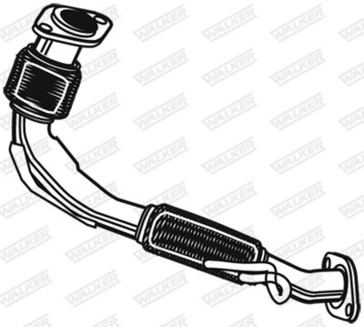 Exhaust Pipe WALKER 02981