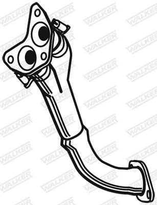 Exhaust Pipe WALKER 02982