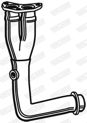 Exhaust Pipe WALKER 02985