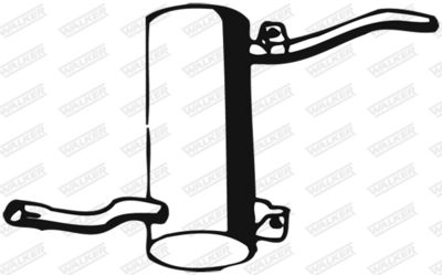 Rear Muffler WALKER 03040