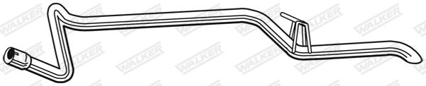 WALKER 03148 Exhaust Pipe