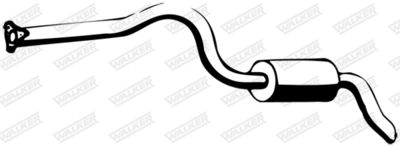 Rear Muffler WALKER 03405