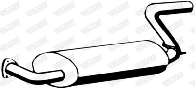 Rear Muffler WALKER 03444
