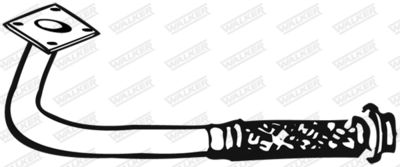 Exhaust Pipe WALKER 03466