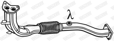 Exhaust Pipe WALKER 03474