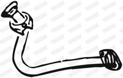 Exhaust Pipe WALKER 03483