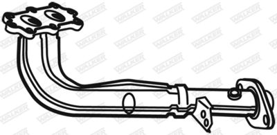 Exhaust Pipe WALKER 03486