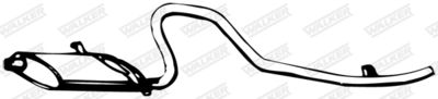 Rear Muffler WALKER 03555
