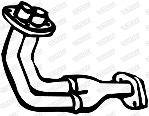 WALKER 03793 Exhaust Pipe