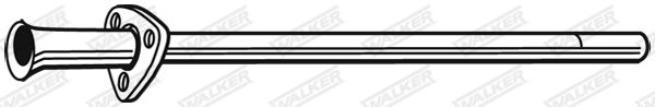 WALKER 03979 Exhaust Pipe