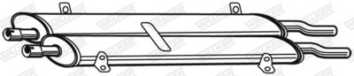 Front Muffler WALKER 04000