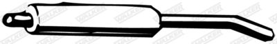 Rear Muffler WALKER 04004