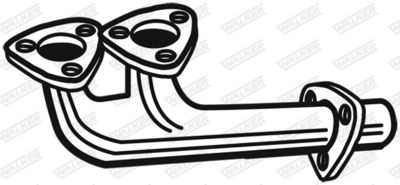 Exhaust Pipe WALKER 04010