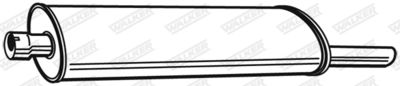 Rear Muffler WALKER 04104