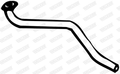 Exhaust Pipe WALKER 04158