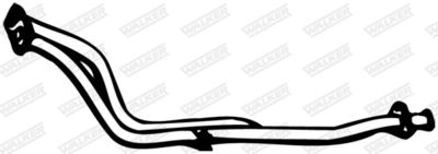 Exhaust Pipe WALKER 04209