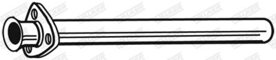 Exhaust Pipe WALKER 04211