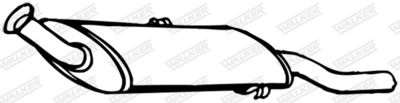 Rear Muffler WALKER 04254