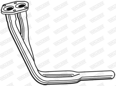 Exhaust Pipe WALKER 04371