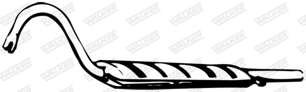 WALKER 04382 Rear Muffler