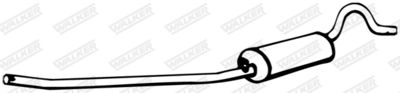 Centre Muffler WALKER 04403
